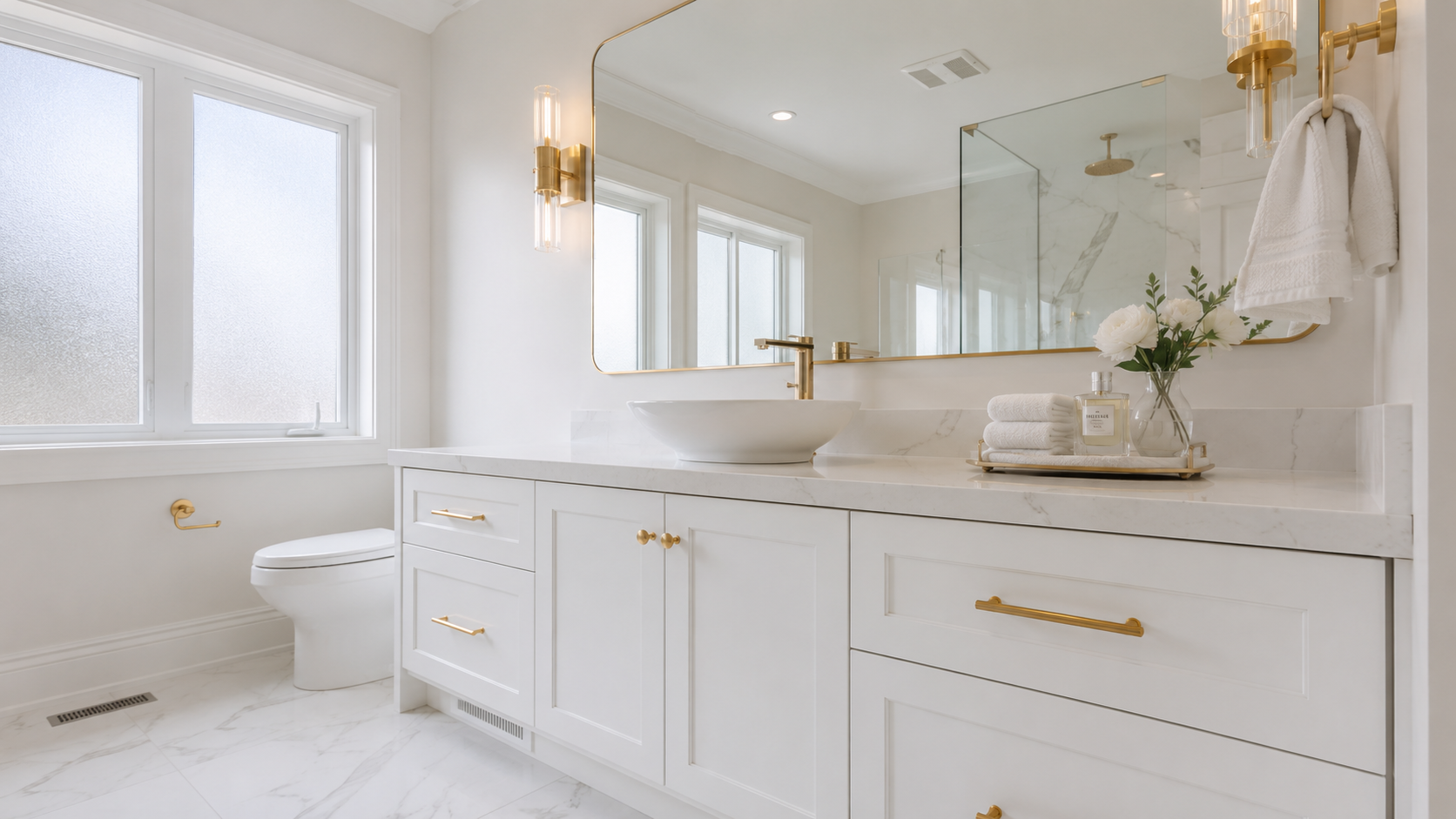 Bathroom vanity custom finishing Toronto
